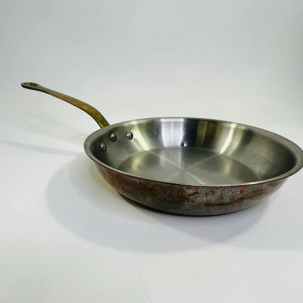 Williams Sonoma France Copper Frying Pan 10.5